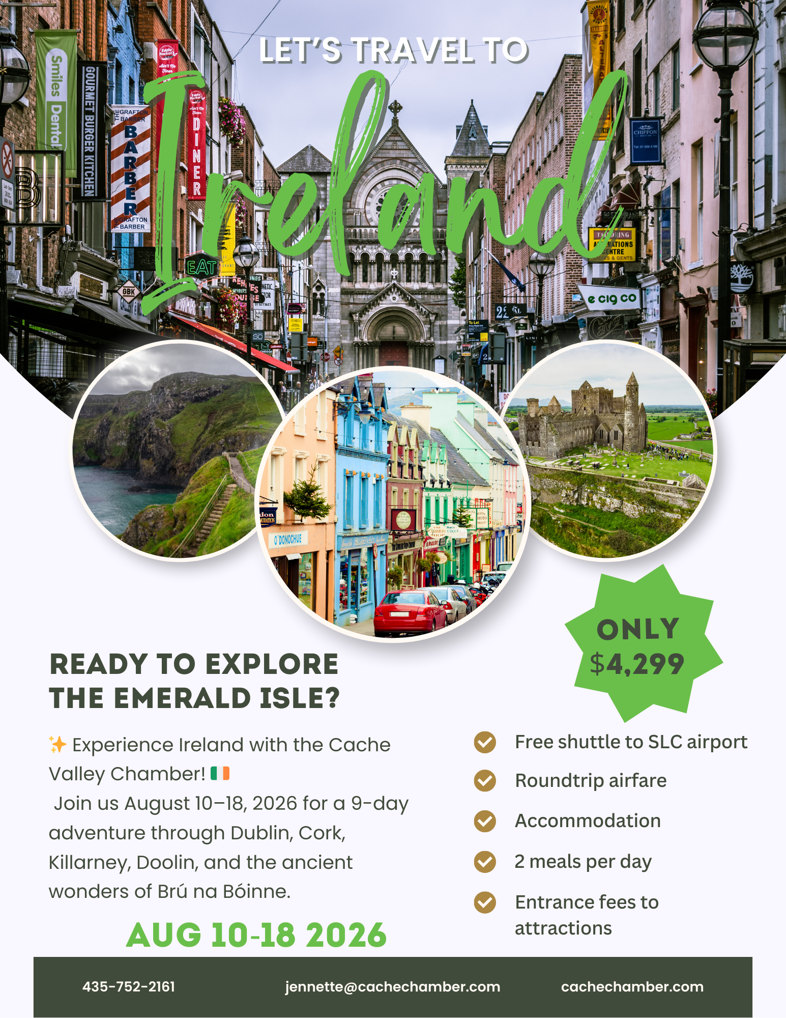 Travel to Ireland 2026