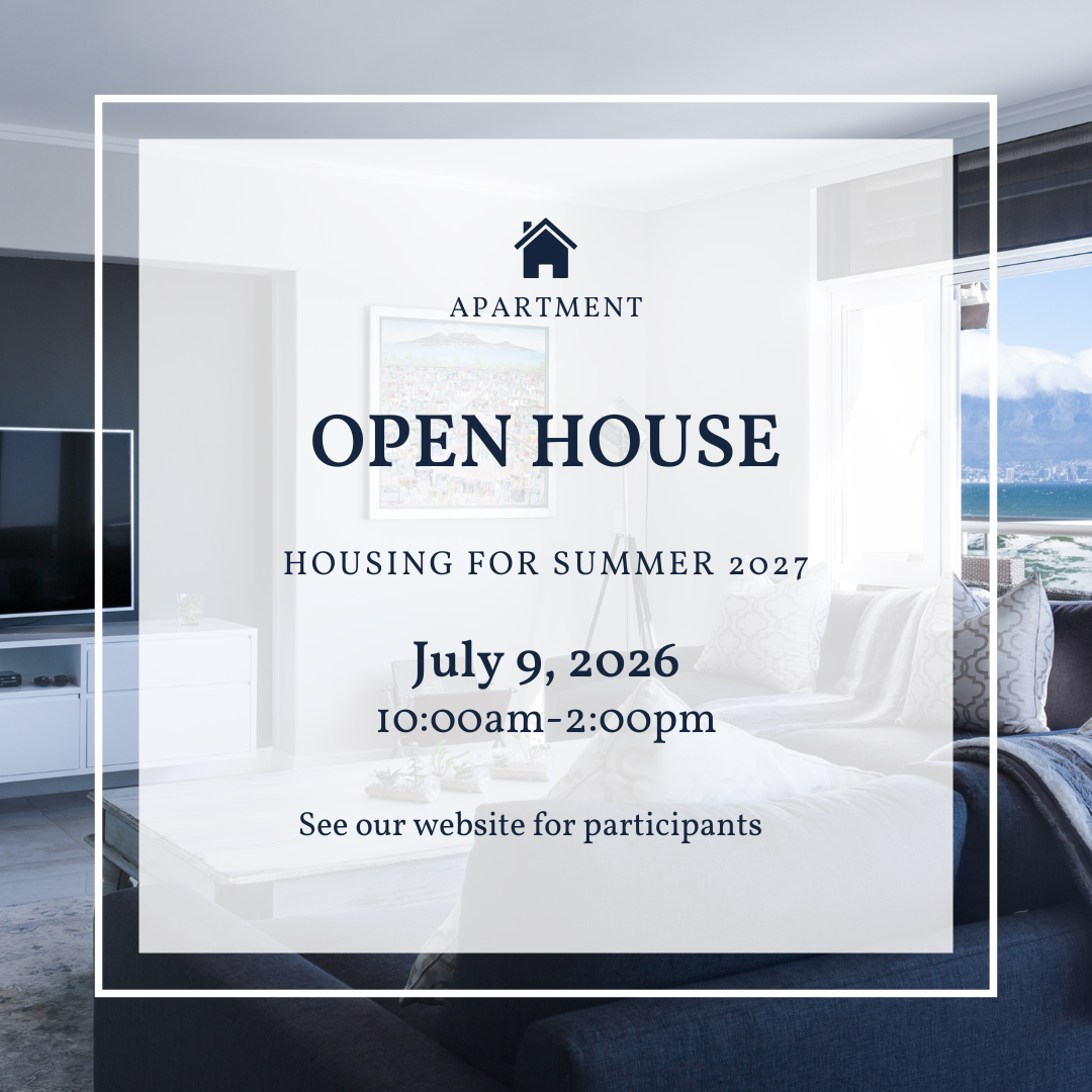 2026 Housing Open House